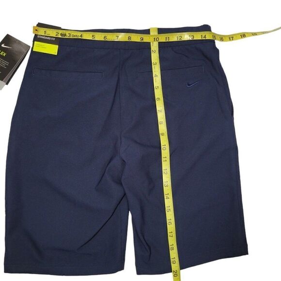 Nike Flex Golf Shorts Womens Small Flex UV Victory Dri-Fit Navy Blue UPF 40+ NWT - Picture 12 of 12